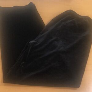 Mia Nola Size Large velour Pants - Black